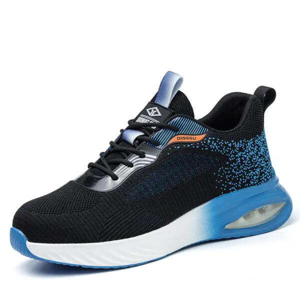 Men Safety Shoes Air Cushion Anti-smash Anti-puncture Protective Work Shoes Indestructible Safety Boots Steel Toe Work Sneakers - Image 10