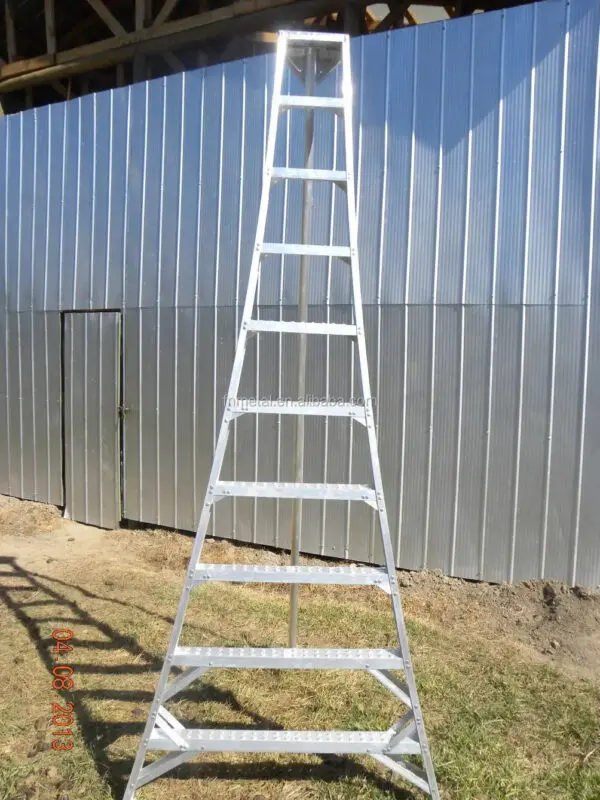 Harvest Orchard Tripod Fruit Ladder Tripond Agricultural Ladder 2M - Image 7