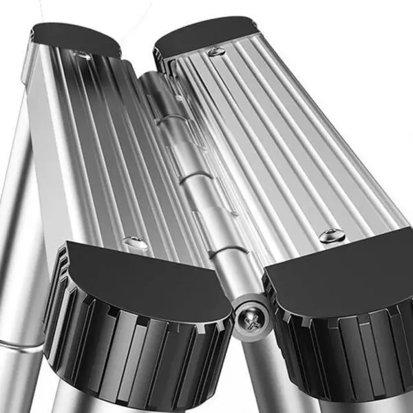 Stainless Steel Telescopic Ladder chair Household Folding ladder 5 Steps Foldable Herringbone Ladder Stairs Ladders For Home - Image 3