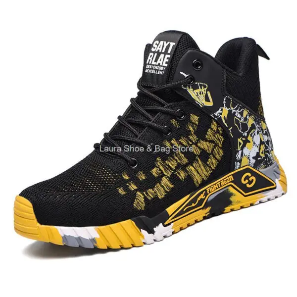 High Top Safety Shoes Men Steel Toe Work Shoes Men Women Work Safety Boots Anti Smash Safety Indestructible Work Boot Breathable - Image 7