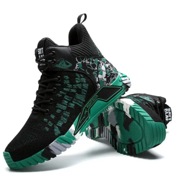 High Top Safety Shoes Men Steel Toe Work Shoes Men Women Work Safety Boots Anti Smash Safety Indestructible Work Boot Breathable - Image 11