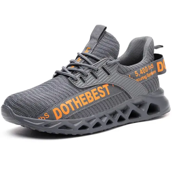 Safety Shoes Men For Work Sneakers Women Men Steel Toe Work Shoes Security Protective Shoes Lightweight Anti-Smash Anti-Puncture - Image 9