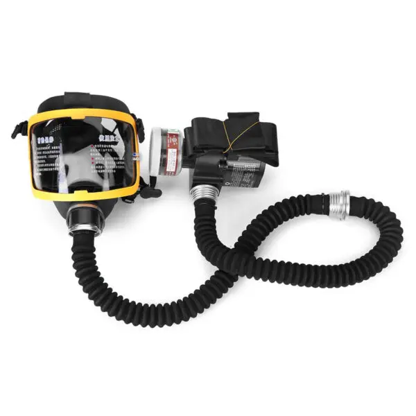 Electric Constant Air Flow Supplied Fed Full/Half Face Gas Mask Breathing System Protective Respirator Device Workplace Safety - Image 4