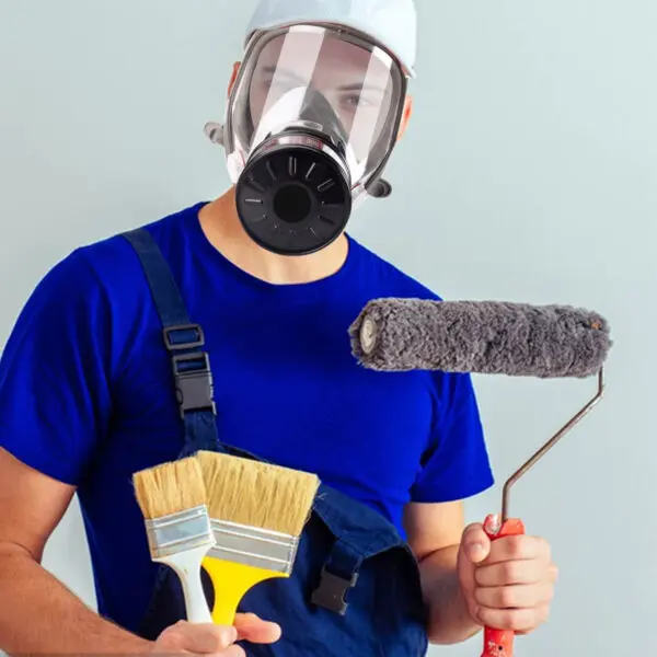 6800 Full Face Safety Work Gas Masks Survival Nuclear and Chemical with 40mm Activated Carbon Filter & Anti-Fog Design - Image 6