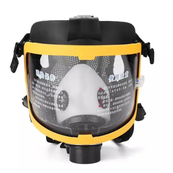 Protective Electric Constant Flow Supplied Air System Gas Mask Respirator Workplace Safety Supplie Full Face Gas Mask Respirator - Image 4