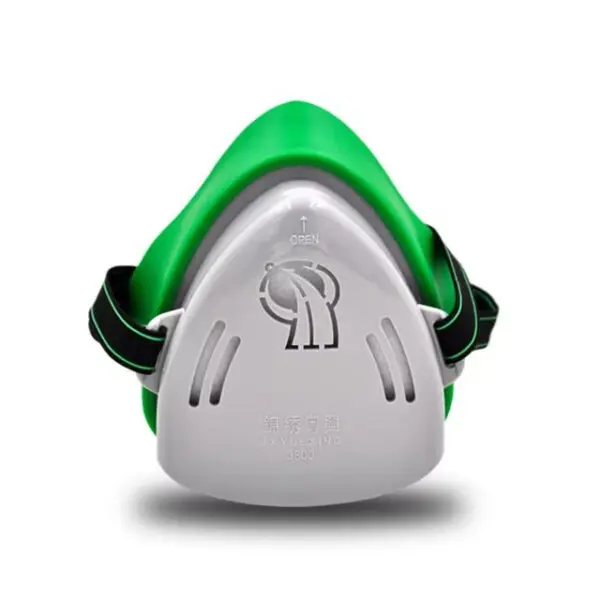 Half Face Professional Dust Mask Dust Proof Respirator Rubber Work Safety Mask For Builder Carpenter Daily Clean Haze Protection - Image 8