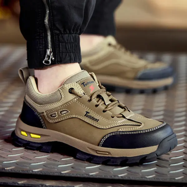 Work Safety Shoes Men Safety Boots Anti-smash Anti-puncture Work Shoes Sneakers Shoes Male Work Boot Indestructible 10kv - Image 4
