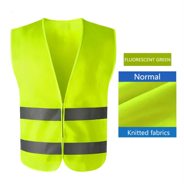 Safety High Visibility Reflective Vest Adjustable Reflective Security Vests Traffic Night Outdoor For Running Cycling Sports - Image 7