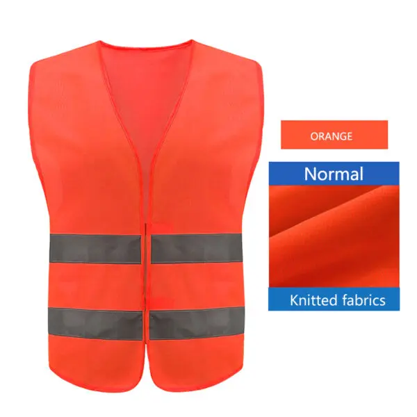 Safety High Visibility Reflective Vest Adjustable Reflective Security Vests Traffic Night Outdoor For Running Cycling Sports - Image 8