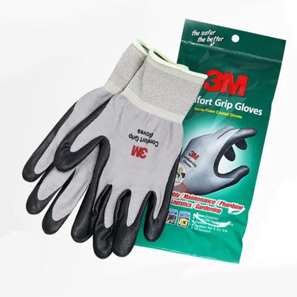 3M Protective Gloves Wear-resistant and non-slip Work Gloves Nitrile Coated Industrial Gloves Safety Protection - Image 7