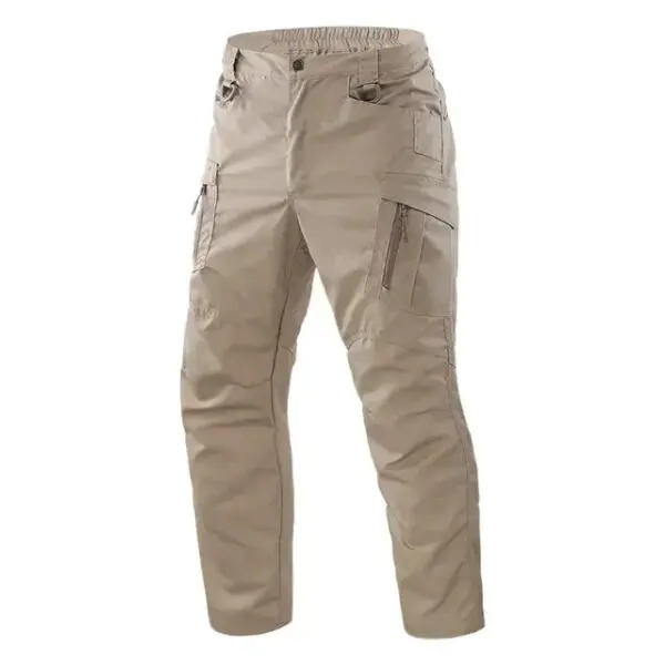 Men's Cargo Pants Multi Pockets Work Trousers Casual Tactical Pants Male Outwear Straight Autumn Winter Wear-resisting Trousers - Image 7