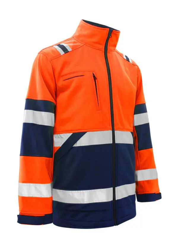 2023 Sport Wholesale Autumn and Winter Thickened Warm Building Reflective Striped Jacket Waterproof Reflective Top S-4XL Winter Thick Reflective Hi Vis Jacket Cotton Padded Jacket Jacket Motorcycle Safety Work Jacket Wind Water-Proof Coats4XL Winter Thickened Reflective Hi Vis Jacket Jacket Detachable Padded Jacket Motorcycle Safety Jacket Work Jacket Men Winter Thick Reflective Hi Vis Jacket Warm Jacket Stand Collar Jackets Motorcycle Safety Work Jacket Wind Water-Proof Coats 4XL hi vis Jacket High Visibility Reflective Fleece Jacket Winter Stripe Patchwork Hoodies Two Tone Stand Collar safety Work Clothes - Image 8