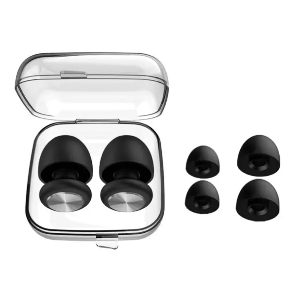 Silicone Soundproof Earplug Anti Noise Sleeping Ear Plugs Sound Insulation Noise Reduction Ear Protection Swimming Earplugs - Image 14