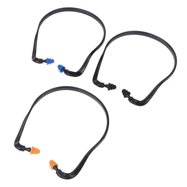 1PC Sleeping Working Noise Reduction Ear Plugs Soft Silicone Head-mounted Earplugs Protector Anti-Noise Earmuff - Image 4