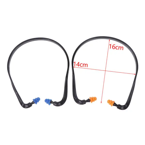 1PC Sleeping Working Noise Reduction Ear Plugs Soft Silicone Head-mounted Earplugs Protector Anti-Noise Earmuff - Image 6