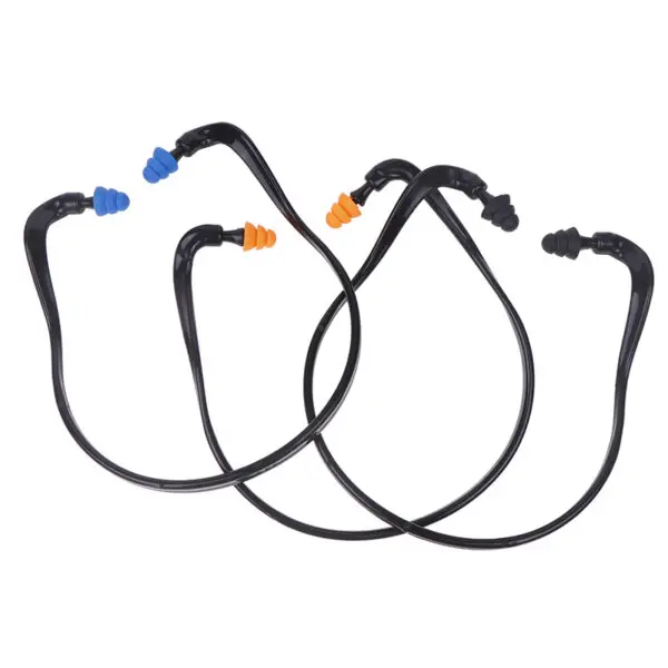 1PC Sleeping Working Noise Reduction Ear Plugs Soft Silicone Head-mounted Earplugs Protector Anti-Noise Earmuff - Image 8