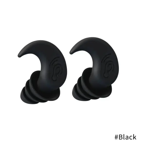 Anti Noise Silicone Earplugs Waterproof Swimming Ear Plugs For Sleeping Diving Surf Soft Comfort Natation Swimming Ear Protector - Image 9