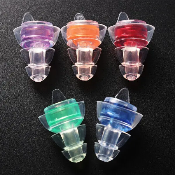 1 Pair Soft Silicone Ear Plugs Ear Protection Reusable Professional Music Earplugs Noise Reduction For Sleep DJ Bar Bands Sport - Image 5