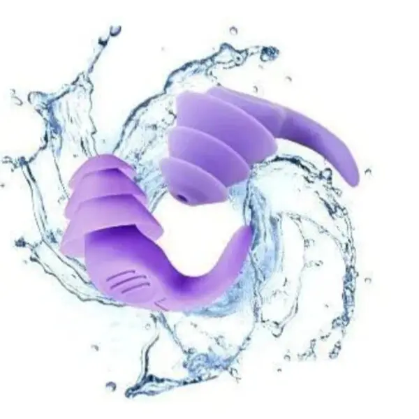 1 Pair Antinoise Earplugs Sound Insulation Ear Protection Earplugs Sleeping Swimming Travel Noise Reduction Waterproof Earplugs - Image 4