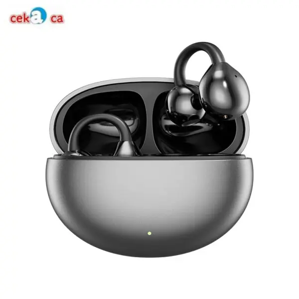 CEKACA Clip-On Large Power Ultra-Long Life Battery Noise Reduction Wireless Headphones