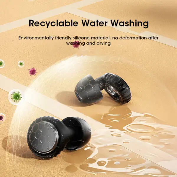 Ear Plugs Sleep Noise Cancelling Reusable Hearing Protection Anti noise earplugs for Concerts Travel Silicone Sleeping Ear plug - Image 2