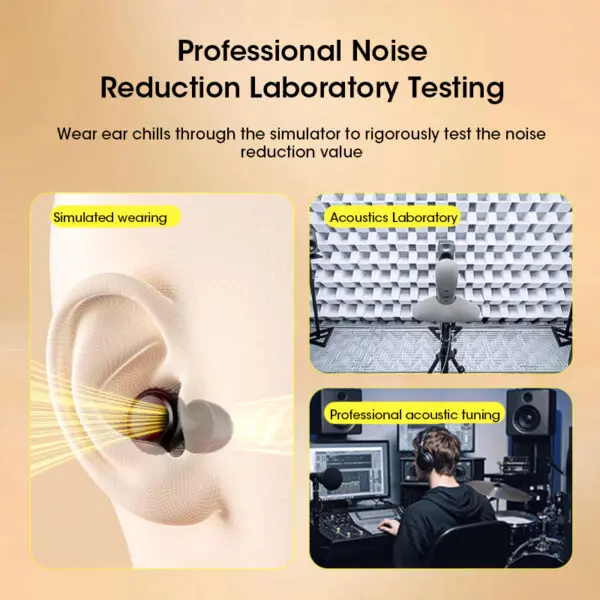 Ear Plugs Sleep Noise Cancelling Reusable Hearing Protection Anti noise earplugs for Concerts Travel Silicone Sleeping Ear plug - Image 3