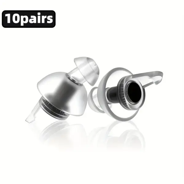 HUAK Ear Plugs High Fidelity Concert - Ear Protection for Concerts, Musicians Reusable/Hypoallergenic Earplugs - Noise Reduction - Image 17