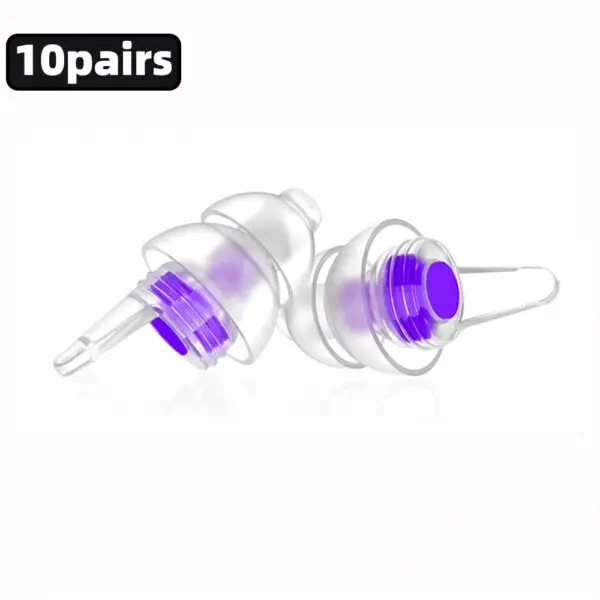 HUAK Ear Plugs High Fidelity Concert - Ear Protection for Concerts, Musicians Reusable/Hypoallergenic Earplugs - Noise Reduction - Image 25