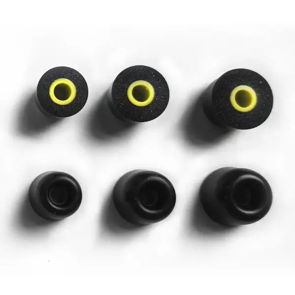 KZ High-End Memory Cotton Ear-Tips Ear Plugs Memory Foam Eartips for Hifi In-Ear Monitor IEM Earphone w/ 3 pairs For KZ EDX PRO - Image 5