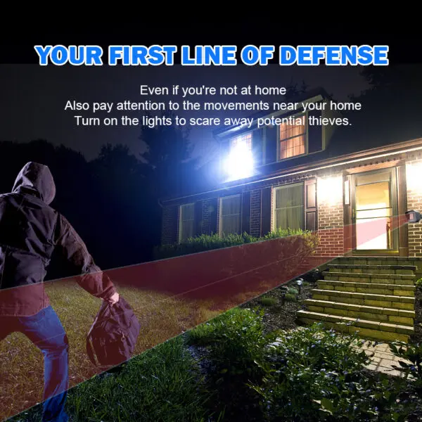 Smart Outdoor Home Security - Weather Resistant WiFi Motion Sensor&Detector - Remote APP Notifications - Compatible With Alexa - Image 4