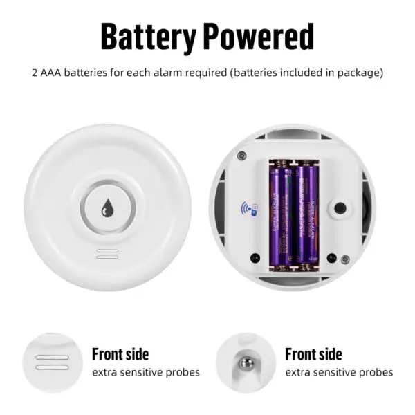 Fuers Water Leakage Detector Smart Home Alarm Tuya Smart Water level Sensor Home Alarm System Water Leak Security Alarm System - Image 5