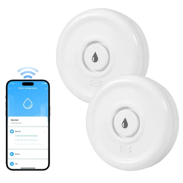 Fuers Water Leakage Detector Smart Home Alarm Tuya Smart Water level Sensor Home Alarm System Water Leak Security Alarm System - Image 8