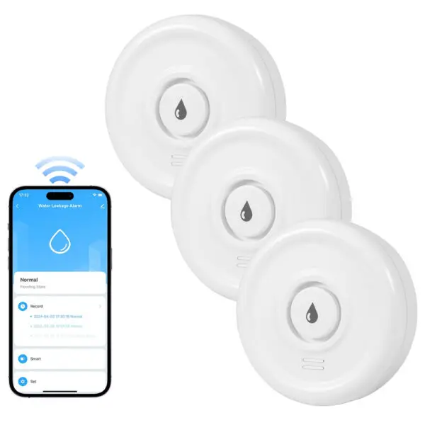 Fuers Water Leakage Detector Smart Home Alarm Tuya Smart Water level Sensor Home Alarm System Water Leak Security Alarm System - Image 9