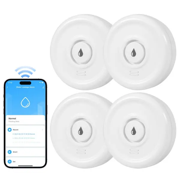 Fuers Water Leakage Detector Smart Home Alarm Tuya Smart Water level Sensor Home Alarm System Water Leak Security Alarm System - Image 10