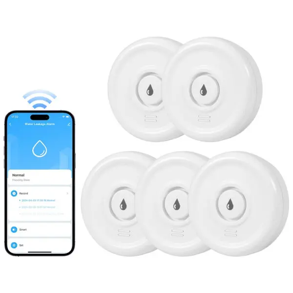 Fuers Water Leakage Detector Smart Home Alarm Tuya Smart Water level Sensor Home Alarm System Water Leak Security Alarm System - Image 11