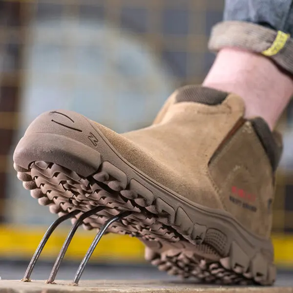 Insulation Men Work Boots Puncture-Proof Safety Shoes Steel Toe Welder Protective Shoes Indestructible Shoes - Image 2