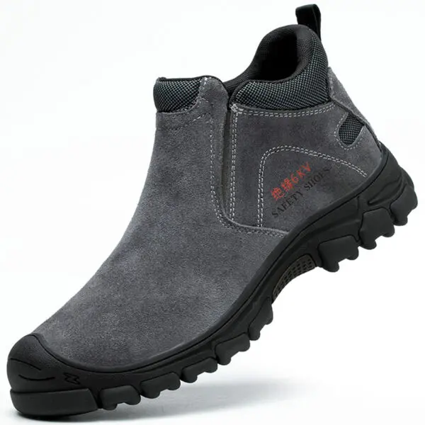 Insulation Men Work Boots Puncture-Proof Safety Shoes Steel Toe Welder Protective Shoes Indestructible Shoes - Image 7