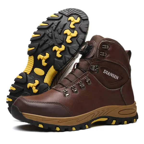 Rotating Button Safety Shoes Men Work Sneakers Indestructible Shoes Puncture-Proof Protective Shoes Work Boots Tactical Boots - Image 2