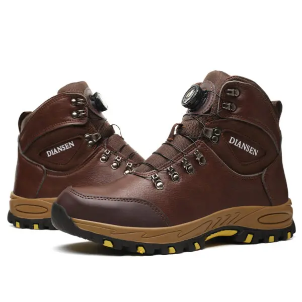 Rotating Button Safety Shoes Men Work Sneakers Indestructible Shoes Puncture-Proof Protective Shoes Work Boots Tactical Boots - Image 3
