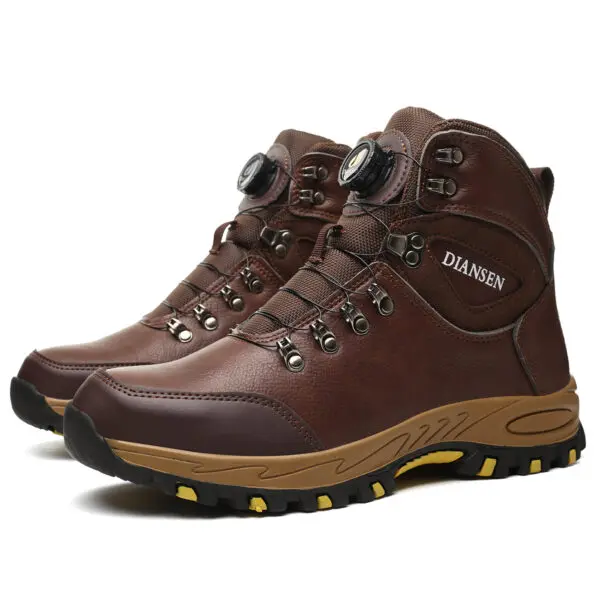 Rotating Button Safety Shoes Men Work Sneakers Indestructible Shoes Puncture-Proof Protective Shoes Work Boots Tactical Boots - Image 4