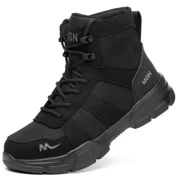 Work Safety Shoes Men CE Certified Steel Toe Safety Shoes Non Slip Lightweight Steel Toe Anti-Slip Women's Protection Work Boots - Image 8