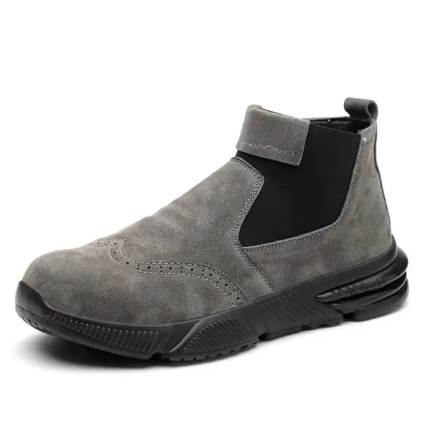 Waterproof Work & Safety Boots Men Leather Boots Indestructible Male Work Shoes Men Winter Boots Safety Shoes Men Steel Toe Shoe - Image 7