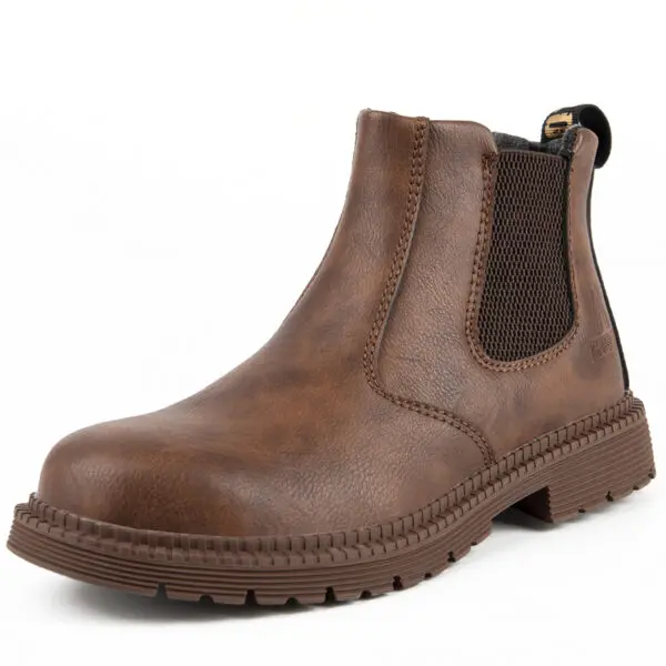 Waterproof Work & Safety Boots Men Leather Boots Indestructible Male Work Shoes Men Winter Boots Safety Shoes Men Steel Toe Shoe - Image 8