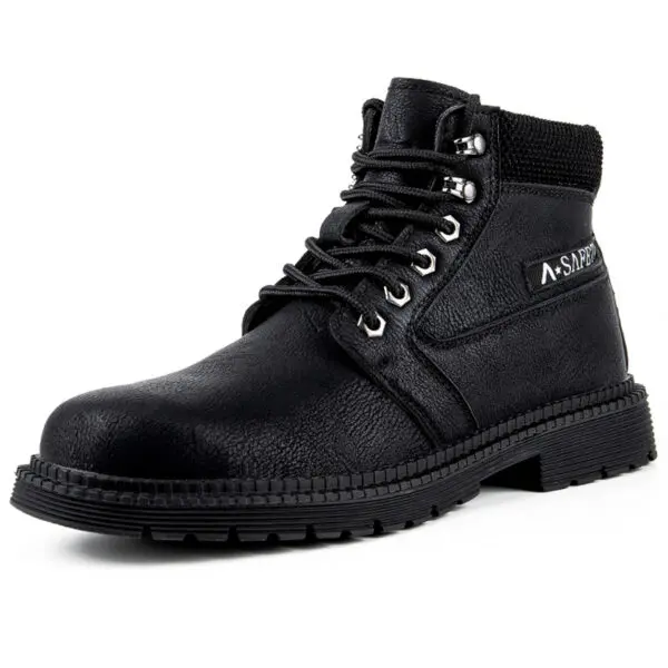 Waterproof Work & Safety Boots Men Leather Boots Indestructible Male Work Shoes Men Winter Boots Safety Shoes Men Steel Toe Shoe - Image 10