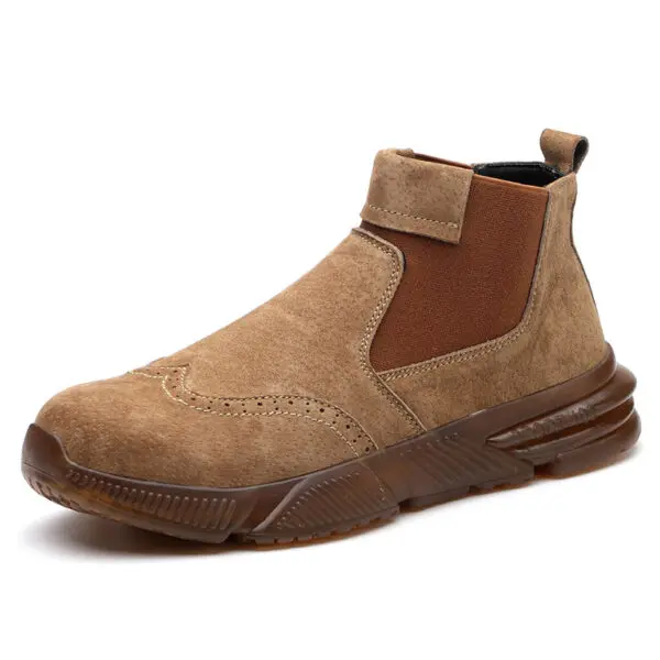 Waterproof Work & Safety Boots Men Leather Boots Indestructible Male Work Shoes Men Winter Boots Safety Shoes Men Steel Toe Shoe - Image 13