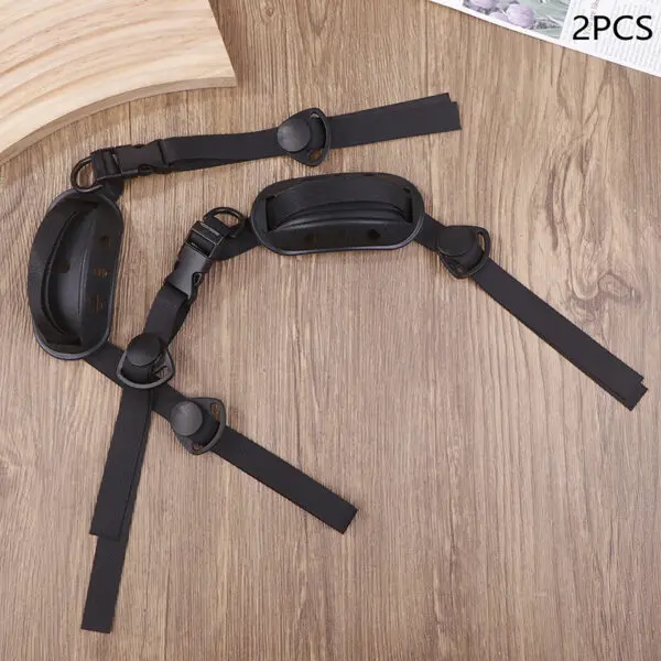 2PCS Hard Hat Chin Straps With Buckle For Most Hard Hats Safety Helmet Chin Strap Helmet Chin Strap Pads Quick Release - Image 3