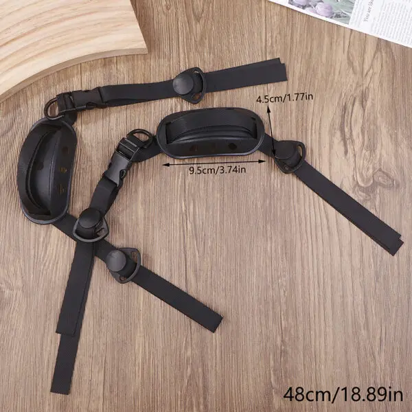 2PCS Hard Hat Chin Straps With Buckle For Most Hard Hats Safety Helmet Chin Strap Helmet Chin Strap Pads Quick Release - Image 7