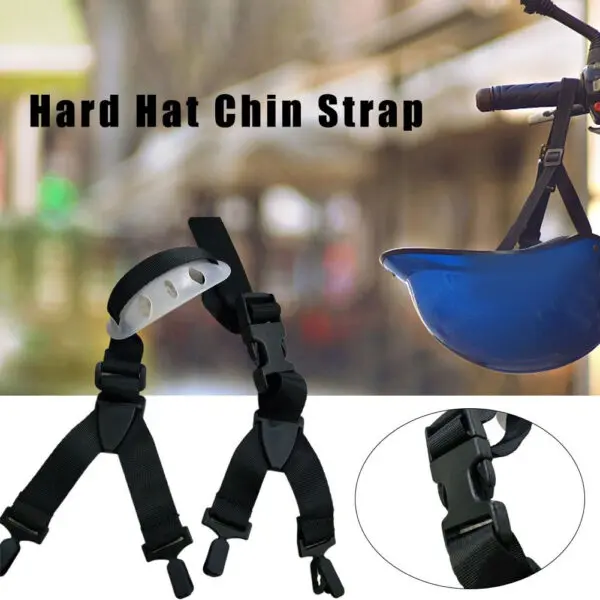 Hard Hat Chin Strap With Chin Cup Helmet Chinstrap With Buckles Safety Protection Work Outdoor Protection Devices - Image 5