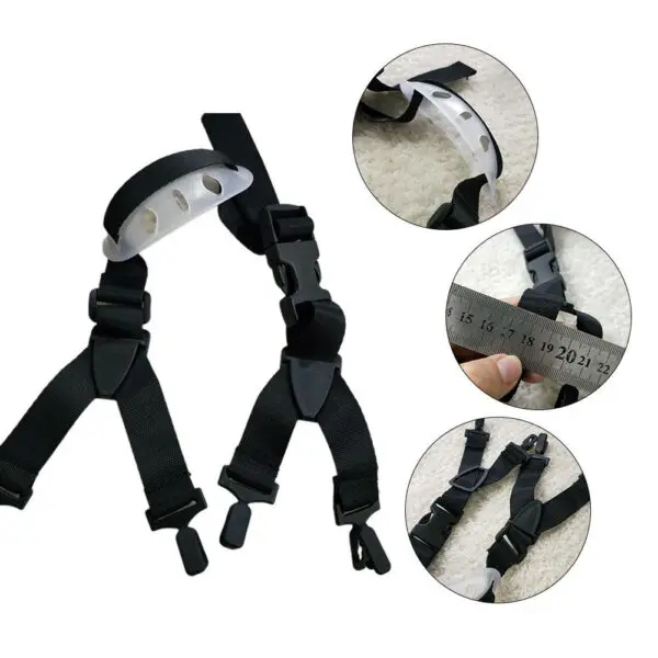 Hard Hat Chin Strap With Chin Cup Helmet Chinstrap With Buckles Safety Protection Work Outdoor Protection Devices - Image 6