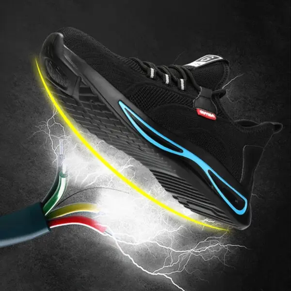 Breathable Work Shoes For Men Women Safety Shoes Men Anti-Smash Anti-Puncture Indestructible Shoes Protective Steel Toe Shoes 49 - Image 6